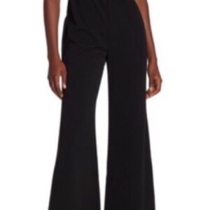 Lulu's Classic Black Flare Jumpsuit